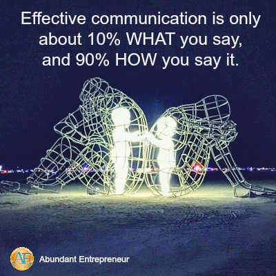 Abundant Entrepreneur - Effective Communication